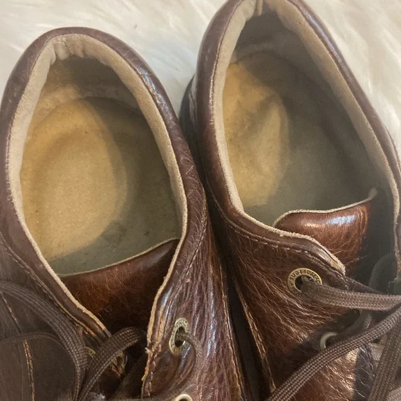 Dr Martens Vintage Brown Lace Up Oxfords Shoes Men Sz 12 - Picture 6 of 8